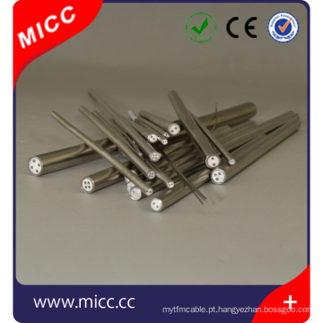 Cabo MI MICC para cabo com isolamento mineral PT100 RTD